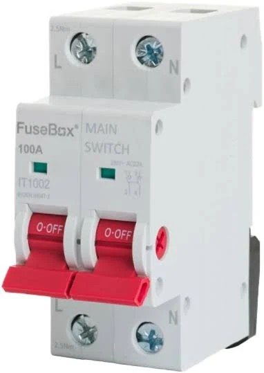 DIN rail load switch / main isolator